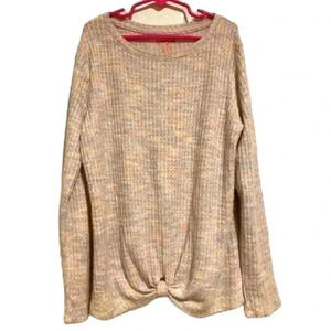 Cat & Jack Girls Longsleeve pink tie-dye Large 10-12